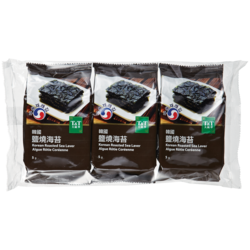T&T Algues rôties coréennes 60 g, 11,67 $/100g