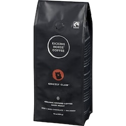 Kicking Horse Organic Fairtrade Dark Roast Ground Coffee, Grizzly