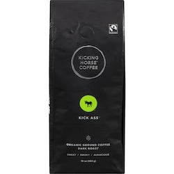 Kicking Horse Organic Fairtrade Dark Roast Ground Coffee, Kick Ass 284 g, $5.98/100g