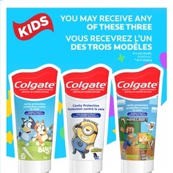 Colgate Kids Fluoride Toothpaste Surprise Pack, Bubble Fruit, 75mL