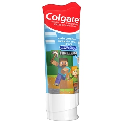 Colgate Emballage surprise de dentifrice au fluorure pour enfants, gomme aux fruits, 75 ml 75 ml, 3,05 $/100ml