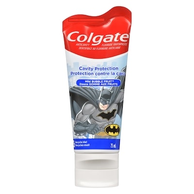 Colgate Dentifrice Au Fluorure Anticarie Pour Fillettes Gomme Aux Fruits 75 ml, 2,67 $/100ml