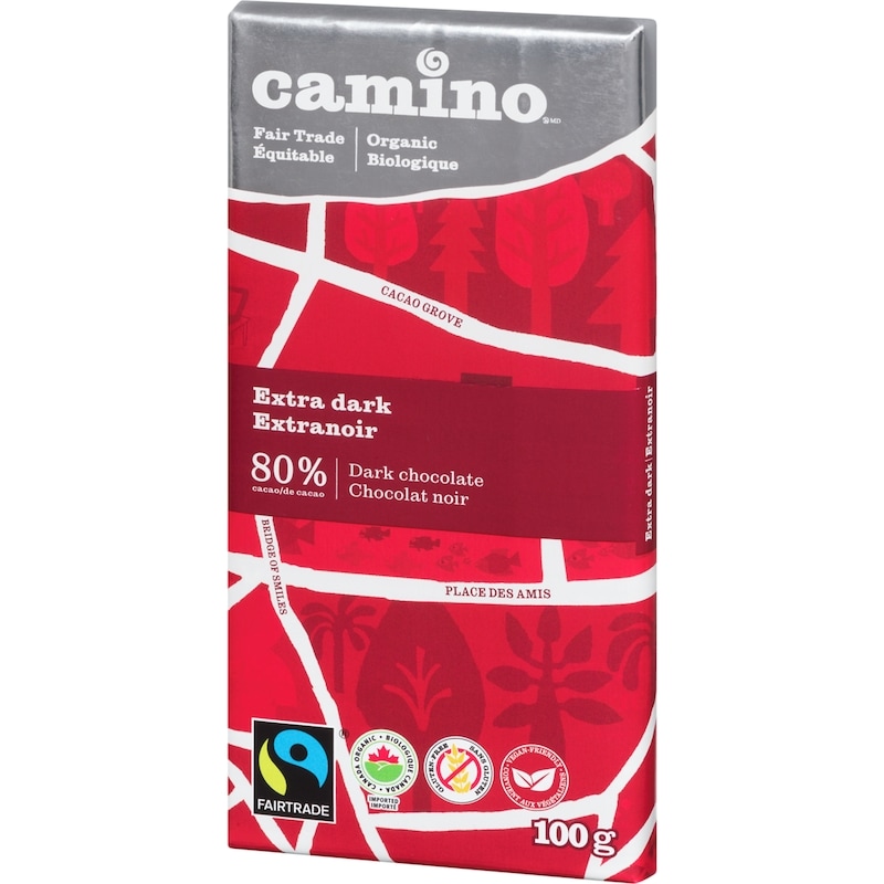 Organic Dark Chocolate Bar, Panama Extra Dark 80%