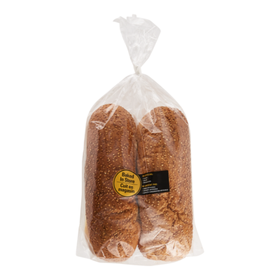 null Sub Roll, Sesame Seed 4 pack 4x420.0 g, $0.75/100g