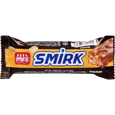 Paskesz Milk Chocolate, Peanuts, Caramel, Nougat Smirk 60 g, $2.98/100g