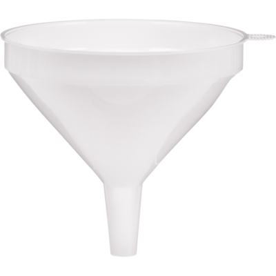 null Plastic Funnel, 5 in 16 oz 1 ea, $3.99/1ea