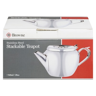 null Stackable Teapot Stainless Steel 1 ea, $27.99/1ea