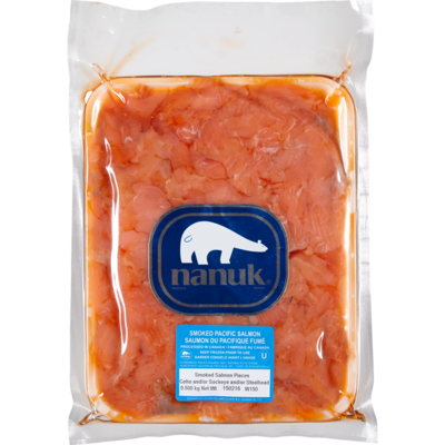 Nanuk Kosher Smoked Salmon Pieces 500 g, $3.30/100g