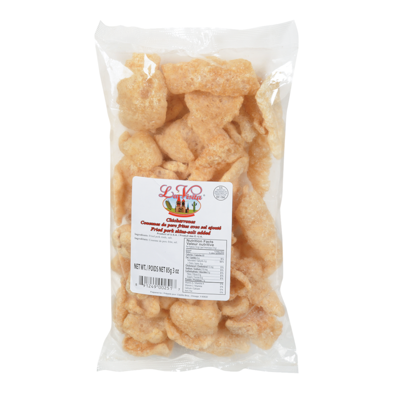 Chicharrones Fried Pork Skins-Salt Added