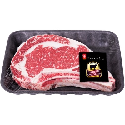 President's Choice Certified Angus Beef, Grilling Rib Steak $63.91/1kg $29.00/1lb
