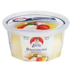 Santa Lucia Bocconcini 200 g, $3.00/100g