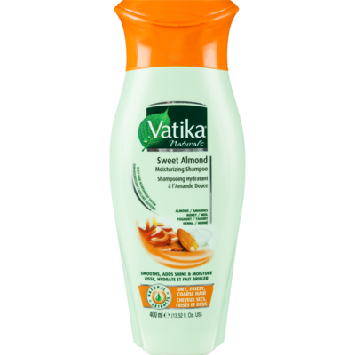 Dabur Vatika Naturals Moisture Treatment Shampoo, Almond 400 ml, $2.00/100ml