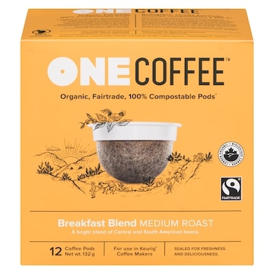 OneCoffee One Ground Breakfast Blend Coffee 132 g, $9.08/100g