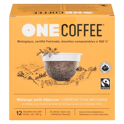 OneCoffee Café moulu mélange déjeuner One 132 g, 8,10 $/100g