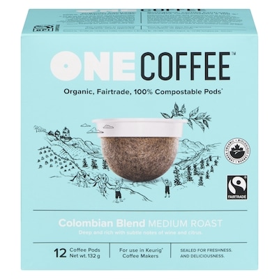OneCoffee Columbian Coffee 132 g, $9.08/100g