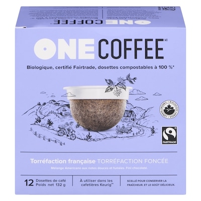 OneCoffee OneCoffee, mélange français 132 g, 8,10 $/100g