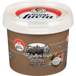 Santa Lucia Fresh Mozzarella 24% M.F. 125 g, $5.59/100g