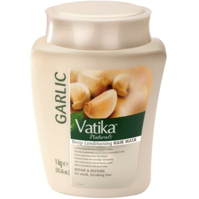 Dabur Crème de traitement capillaire Vatika Hamam Zaith ail 1 kg, 1,35 $/100g