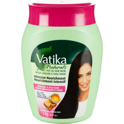 Dabur Vatika Hamam Zaith Intensive Nourishment Hot Oil Hair Mask 1 kg, $1.55/100g