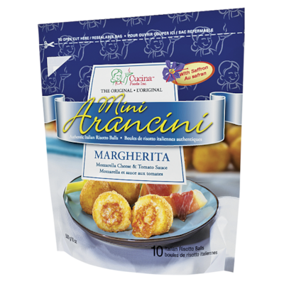 Olive Cucina Mini Margherita Arancini 10x500.0 g, $1.80/100g