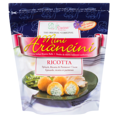 Olive Cucina Mini Ricotta Arancini 500 g, $1.80/100g