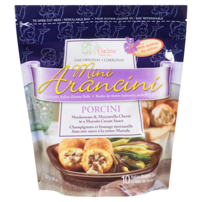 Olive Cucina Mini Porcini Arancini 500 g, $1.80/100g