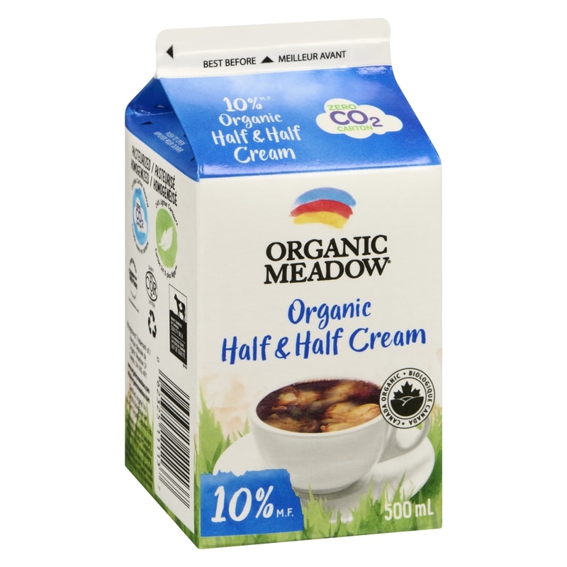 10% Half & Half Organic Cream