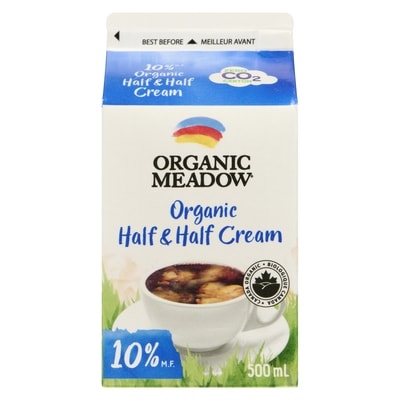 10% Half & Half Organic Cream