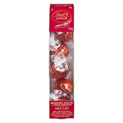 Lindt Décorations de cadeaux lait au chocolat 60 g, 8,32 $/100g