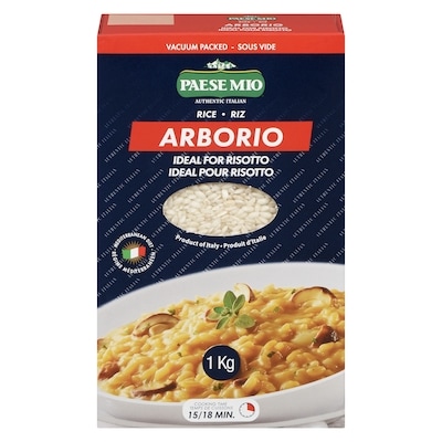 Paese Mio Arborio Rice 1 kg, $0.80/100g