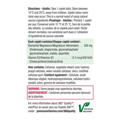 Magnesium & Vitamin D3 Caplets
