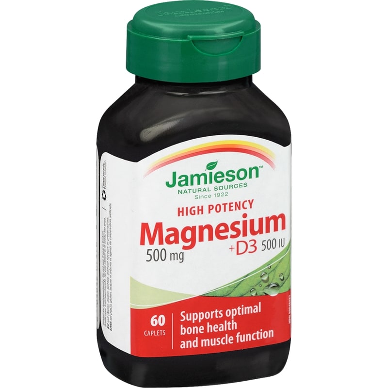 Magnesium 500 mg + D3 500 IU