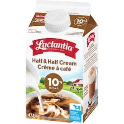 Lactantia Half & Half Cream 10% - 473 ml | Provigo