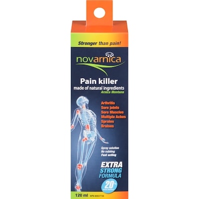 Novarnica Pain Relieving Spray 120 ml, $15.83/100ml