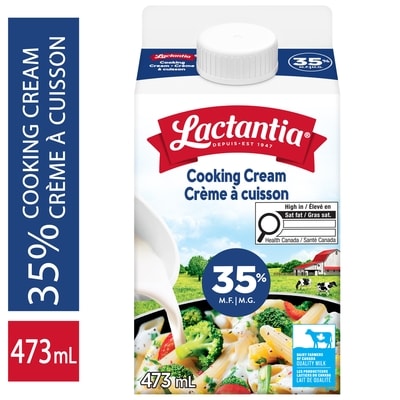 Lactantia 35% Cooking Cream 473 ml, $1.25/100ml