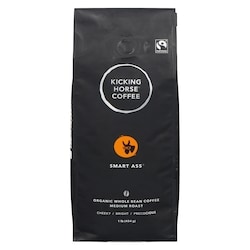Organic Fairtrade Medium Roast Whole Bean Coffee, Smart Ass