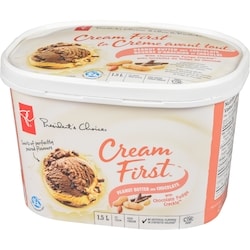 President's Choice Cream First Peanut Butter and Chocolate Premium