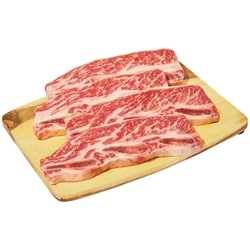null Korean Style Beef Short Ribs, Service Case $17.64/1kg $8.00/1lb