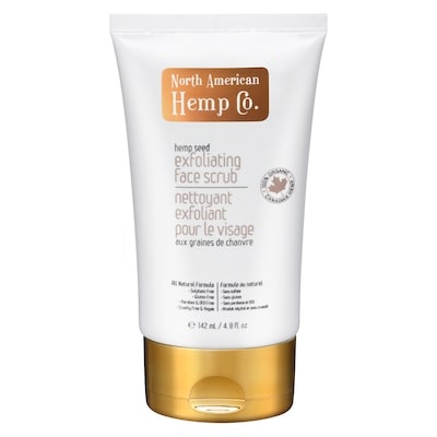 North American Hemp Co. Hemp Seed Exfoliating Face Scrub 142 ml, $9.85/100ml