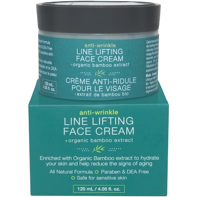 Boo Bamboo Bamboo Anti-Wrinkle Line Lifting Face Cream 120 ml, $16.66/100ml