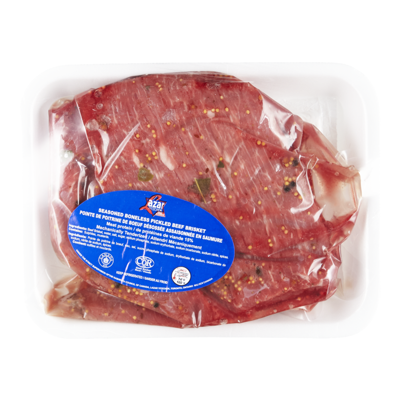 Kosher Mehadrin Beef. Pickled Brisket