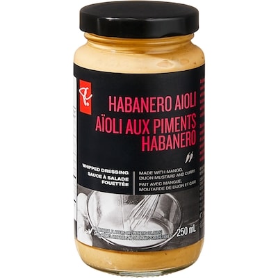 PC Black Label Habanero Aioli 250 ml, $2.40/100g