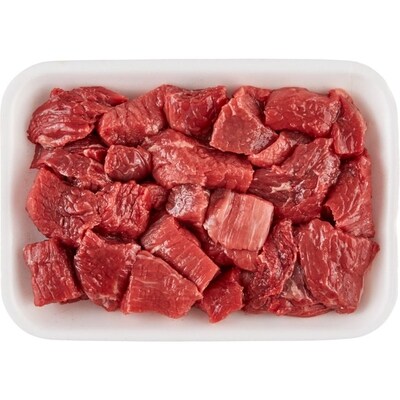 null Cubes de bœuf 45,14 $/1kg 20,48 $/1lb