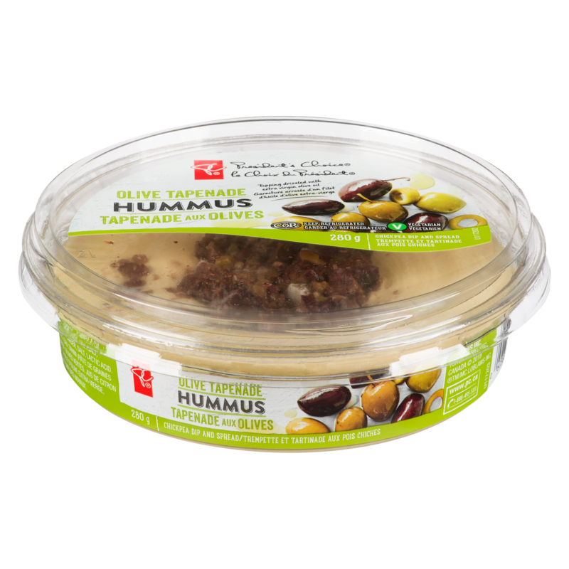 Olive Tapenade Hummus Chickpea Dip & Spread