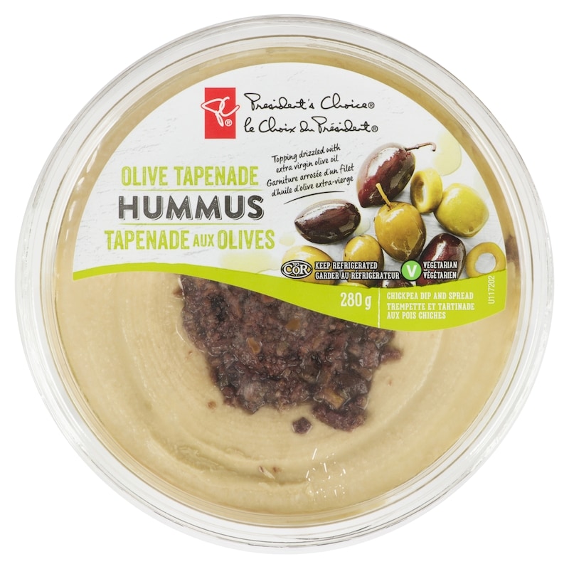 Olive Tapenade Hummus Chickpea Dip & Spread