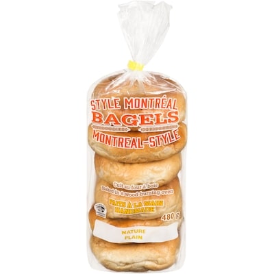 null Bagels Style Montréal Nature 480 g, 1,00 $/100g
