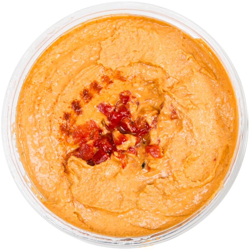 Roasted Pepper & Paprika Hummus Chickpea Dip And Spread