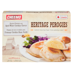 Cheemo Pérogies Héritage avec pommes de terre récoltées et fromage cheddar blanc vieilli 815 g, 0,49 $/100g