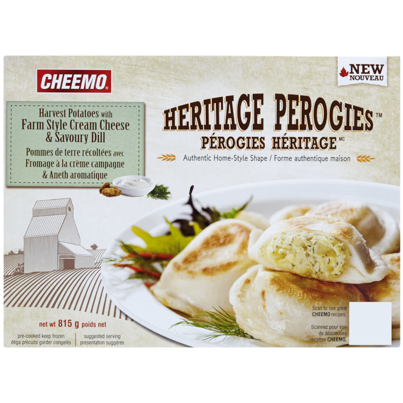 Perogies, Cream Cheese & Savoury Dill