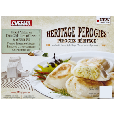 Cheemo Pérogies, fromage à la crème campagne et aneth aromatique 815 g, 0,37 $/100g